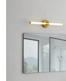 Svietidlá Eglo 901855 - LED osvetlenie zrkadla do kúpeľne RAMOLA LED/11W/230V 60cm IP44 zlatá 901855