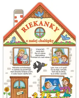 Leporelá, krabičky, puzzle knihy Riekanky z našej chalúpky