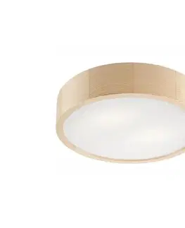 Svietidlá  Stropné svietidlo NATURAL 2xE27/60W/230V pr. 37,5 cm borovica LD-PD-6.2 NATURAL
