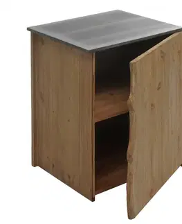 Nočné a toaletné stolíky Nočný stolík HWC-L76