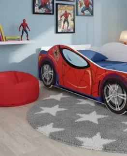 Postele ArtAdrk Detská auto posteľ SPIDER Prevedenie: 70 x 140 cm