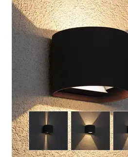 Svietidlá BRILAGI - LED Vonkajšie nástenné svietidlo RONDO LED/6W/230V IP54 WO-HR60431-LED-OEM