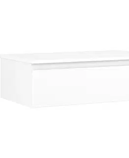 Kúpeľňový nábytok MEXEN/S - Orio kúpeľňová skrinka pod umývadlo 80 cm s doskou, 1 šuplík, biela mat 91A10-08023-1-BFC01