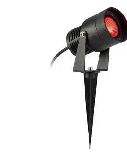 Záhradné lampy Markslöjd 108404 - LED RGBW vonkajšie svietidlo GARDEN24 LED/6W/24V 30 cm IP44 čierna 108404