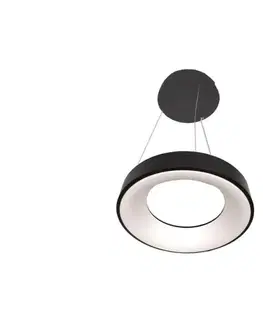 Svietidlá  LED závesné svietidlo na lanku DRAX LED/32W/230V 4000K pr. 38 cm čierna SKU046406