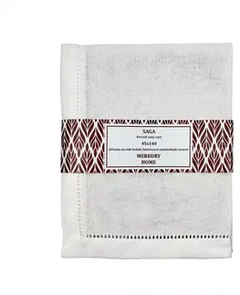 Bytový textil Behúň SAGA ecru 45x140 easy care