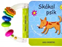 Leporelá, krabičky, puzzle knihy Skákal psík: Kniha s hrkálkou
