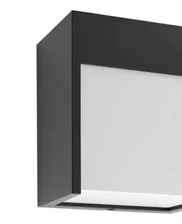 Svietidlá Rabalux 7476 - LED Vonkajšie nástenné svietidlo BALIMO LED/12W/230V čierna IP54 7476