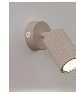 Svietidlá BRILAGI - LED nástenné bodové svietidlo CRESTO 1xGU10/10W/230V taupe BR.1762
