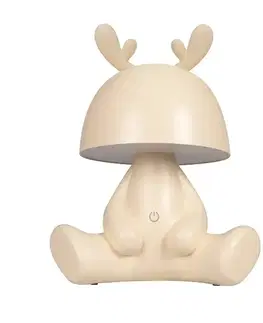Lampy do obývačky Stolová LED lampa  RENI 66345 ecru LB1