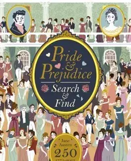 Pre dievčatá Pride and Prejudice Search and Find - Sarah Powell,Jane Austen,Amanda Enright
