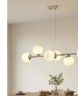 Svietidlá BRILAGI - Luster na lanku MALONY 6xE14/20W/230V lesklý chróm 8590828080398