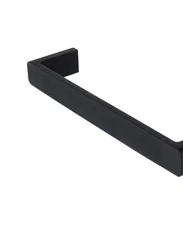 Svietidlá NIMCO MAC 29035-90 - Nástenný vešiak na uteráky MAYA 36 cm matná čierna MAC 29035-90