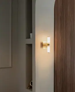 Nástenné osvetlenie Inteligentné nástenné svietidlo do kúpeľne zlaté IP44 2-svetlá vrátane Zigbee G9 - Bath
