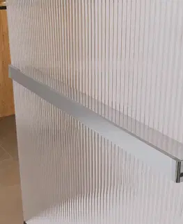 Sprchovacie kúty Mereo Polička k WALK IN do priestiru, 140 cm, chróm ALU CK10621PD