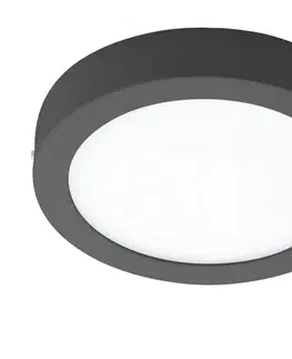Svietidlá Eglo 33577 - LED Stmievateľné svietidlo ARGOLIS-C LED/16,5W/230V IP44 antracit 33577