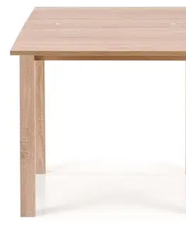 Stoly v podkrovnom štýle Rozkladací stôl Gracjan 80/160x80cm doska/Abs/MDF – Dub Sonoma