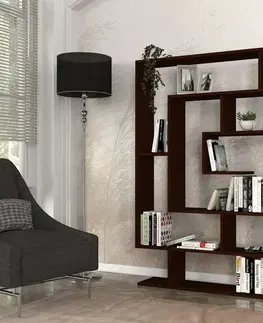 Regály SARMA policový regál wenge
