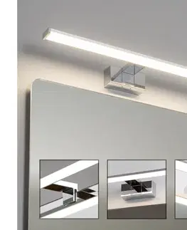 Kúpeľňové zrkadlá BRILAGI - LED osvetlenie zrkadla do kúpeľne VESTRA LED/12W/230V 60 cm IP44 chróm FG-M1-C02-600-CHR