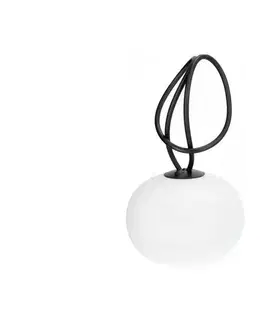 LED osvetlenie  LED stmievateľné nabíjateľné vonkajšie svietidlo VENEZIA LED/1,5W/5V 2500K IP54 2600mAh čierne 001437
