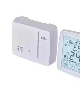 Predlžovacie káble  Bezdrôtový digitálny termostat GoSmart 230V/16A Wi-Fi P56S11