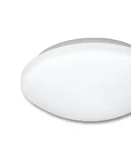 Svietidlá  Kúpeľňové stropné svietidlo so senzorom VICTOR 1xE27/60W/230V IP44 W131-BI
