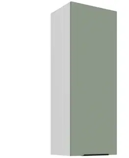 Kuchynské skrinky visiace Kuchynská skrinka Aria-Sa/Wh Anti Fingerprint 40g-108 1f