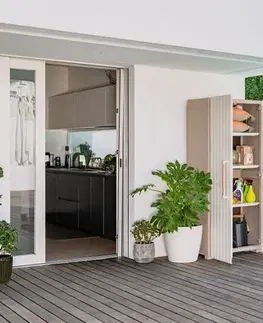Záhradné skrine a regály Záhradná skriňa GROOVE TALL Keter