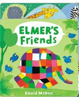 Leporelá, krabičky, puzzle knihy Elmer's Friends - David McKee