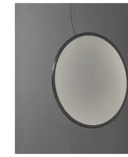 Svietidlá Artemide 1993010APP-LED St. luster na lanku DISCOVERY LED/60W/230V 3000K antracit 1993010APP