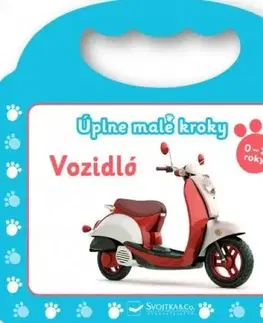 Leporelá, krabičky, puzzle knihy Úplne malé kroky: Vozidlá - Kolektív autorov