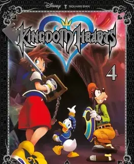Beletria - ostatné Kingdom Hearts Volume 4 - Shiro Amano