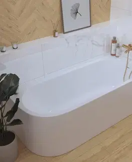 Vane Voľne stojaca vaňa SAT Mood 170x70 cm akrylát pravá SATVMOOD1700R SATVMOOD1700R