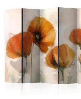 Paravány Paraván poppies - vintage Dekorhome