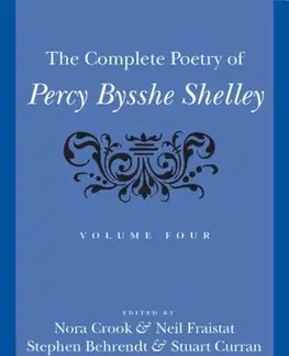 Poézia The Complete Poetry of Percy Bysshe Shelley - Percy Bysshe Shelley