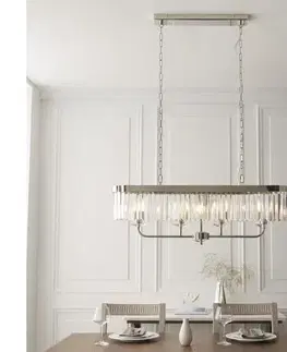 Svietidlá Endon 109058 - Závesný luster na reťazi 4xE14/6W/230V lesklý chróm 109058