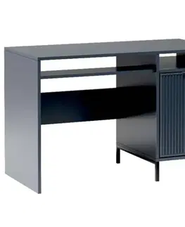 Moderné kancelárske stoly Písací Stôl Link A Styles Ls12 indigo