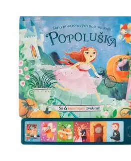 Zvukové knihy Popoluška - Zvuková 3D kniha - Leanne Felton,Giulia Maidecchi