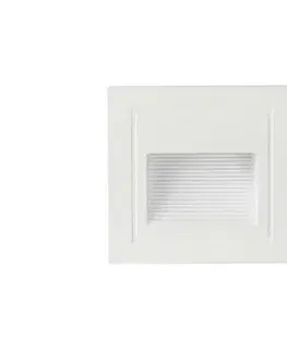 Svietidlá  Vonkajšie schodiskové svietidlo LED/5W/230V 3000K IP65 biela 10377