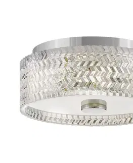 Svietidlá Elstead Hinkley HK-ELLE-F-S-CM - Stropné svietidlo 2xE27/60W/230V pr. 30,5 cm chróm HK-ELLE-F-S-CM