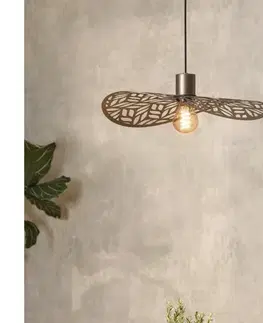 Svietidlá Eglo 44124 - Luster na lanku SWABY 1xE27/60W/230V priemer 40 cm bronzový 44124