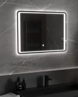 Kúpeľňové zrkadlá MEXEN - Zusa zrkadlo s osvetlením 80 x 60, LED 600 9808-080-060-611-00