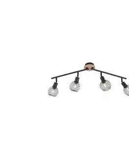 Svietidlá Leuchten Direkt 15924-79 - Bodové svietidlo EUGEN 4xE14/40W/230V 15924-79