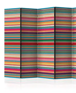 Paravány Paraván Subdued stripes Dekorhome