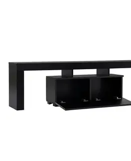 Konferenčné stolíky Televízny stolík Enclave Wood Black