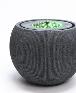 Záhradné dekorácie Záhradná fontána WXF2506539SN+LED+SOLAR+PILOT
