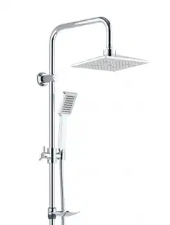 Kúpeľňové batérie Eisl Eisl - Sprchový set s tropickým dažďom EASY COOL vrátane sprchová batéria s rozstupom 100mm DX12007 / MK40304