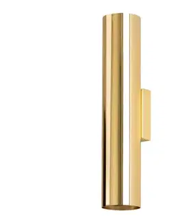 Svietidlá  SL.1202 - Nástenné svietidlo LAGOS 2xGU10/10W/230V zlatá SL.1202