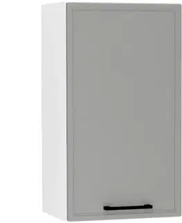 Kuchynské skrinky visiace Kuchynská skrinka Emily W40 Pl Dast Grey