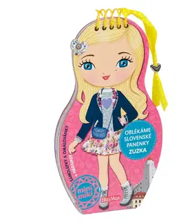 Pre deti a mládež - ostatné Oblékáme slovenské panenky ZUZKA – Omalovánky - Ema Potužníková,Marie Krajníková